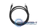 PATCHCORD KAT.6 2M CZARNY FLUKE PASSED LANBERG
