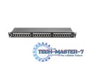 Patch Panel 24 Port 1U Kat.6 czarny ekranowany