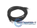 Patchcord kat.5e 3.0M UTP czarny