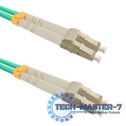 Patchcord światłowodowy LC/UPC - LC/UPC | Multimode | 50/125 | OM4 | Duplex | 2m