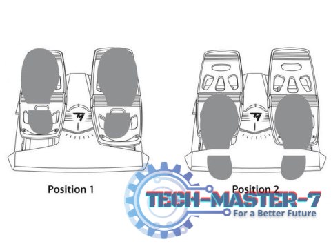 Pedały samolotowe T.Flight
