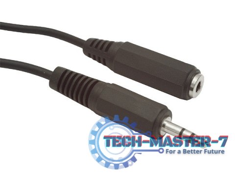 Przedłużacz Minijack M/F 3M stereo Przedłużacz Minijack M/F 3M stereo