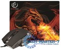 RED DRAGON zestaw gamingowy mysz + podkładka