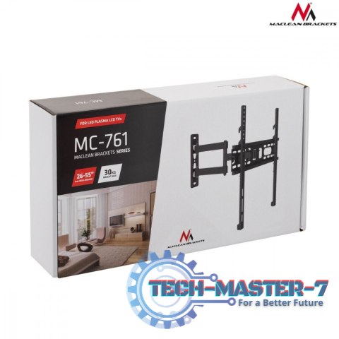 Uchwyt do TV MC-761 26-60 cali 35 kg czarny Uchwyt do TV MC-761 26-60 cali 35 kg czarny