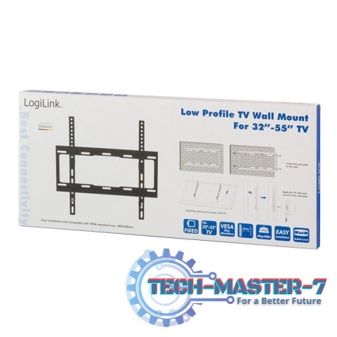 Uchwyt ścienny LCD/LED VESA, 32-55', max.40kg Uchwyt ścienny LCD/LED VESA, 32-55', max.40kg