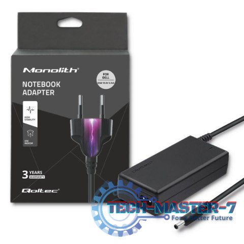 Zasilacz do Dell 65W | 19.5V | 3.34A | 4.5*3.0+pin Zasilacz do Dell 65W | 19.5V | 3.34A | 4.5*3.0+pin