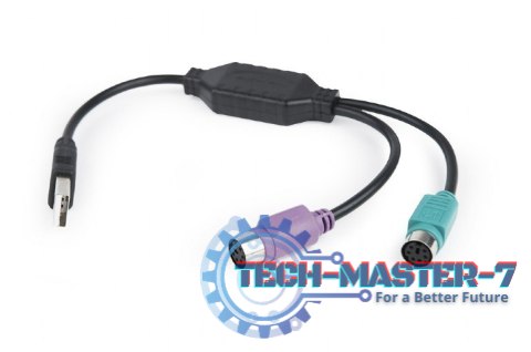 Adapter 2xPS2->USB mysz + klawiatura Adapter 2xPS2->USB mysz + klawiatura