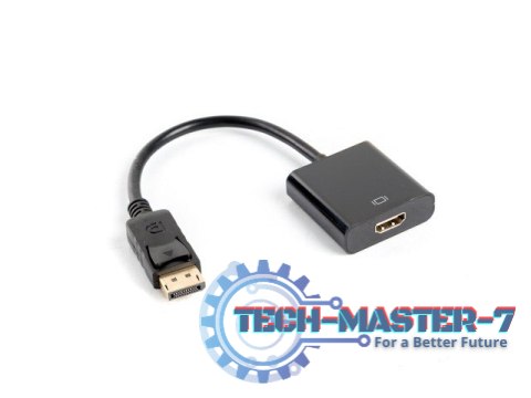 Adapter Displayport (M) -> HDMI (F) 10cm Adapter Displayport (M) -> HDMI (F) 10cm