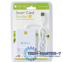 Czytnik USB 2.0 Kart / Smart Card biały