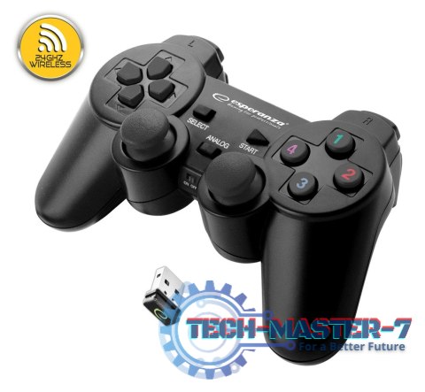 GAMEPAD BEZPRZEWODOWY 2.4GH PS3/PC GLADITOR