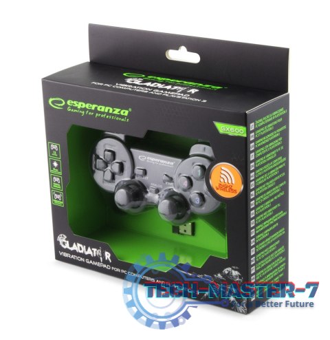 GAMEPAD BEZPRZEWODOWY 2.4GH PS3/PC GLADITOR GAMEPAD BEZPRZEWODOWY 2.4GH PS3/PC GLADITOR