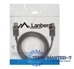 Kabel DisplayPort M/M 4K 1.8M czarny