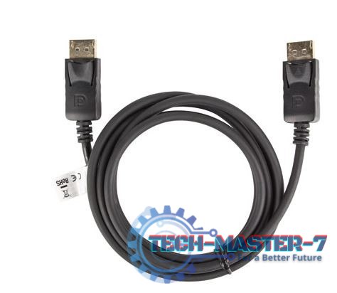 Kabel DisplayPort M/M 4K 1.8M czarny Kabel DisplayPort M/M 4K 1.8M czarny