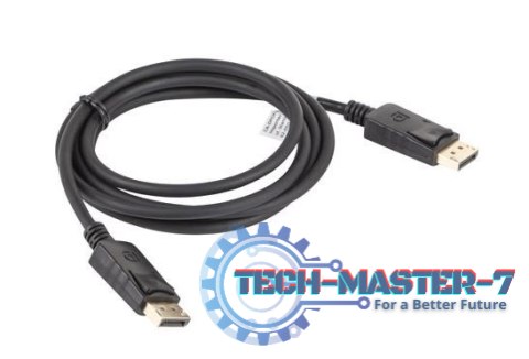 Kabel DisplayPort M/M 4K 1.8M czarny Kabel DisplayPort M/M 4K 1.8M czarny