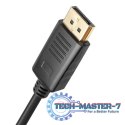 Kabel DisplayPort M/M, 5,0m; Y-C610BK