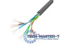 Kabel LAN UTP 100Mb/s 305m linka cca szary