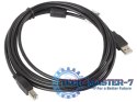 Kabel USB 2.0 AM-BM 3M Ferryt czarny