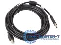 Kabel USB 2.0 AM-BM 5M Ferryt czarny