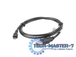 Kabel USB 2.0 micro AM-MBM5P 1M czarny