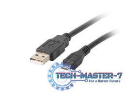 Kabel USB 2.0 micro AM-MBM5P 1M czarny