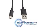 Kabel USB-C -> USB-A M/M 1M 2.0 czarny
