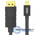 Kabel miniDisplayPort/DisplayPort M/M 2m;Y-C611BK