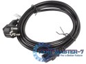 Kabel zasilający CEE 7/7 - IEC 320 C13 VDE 3M czarny