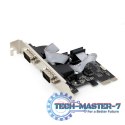 Karta PCI Express/ 2porty RS232/2MBps