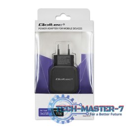 Ładowarka sieciowa 17W | 5V | 3.4A | 3xUSB