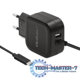 Ładowarka sieciowa 17W | 5V | 3.4A | USB + USB typ C