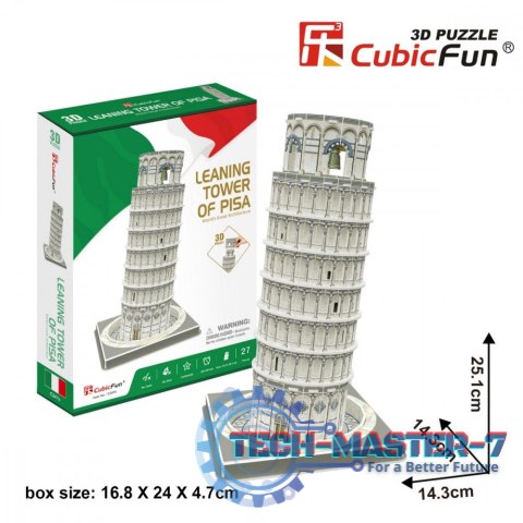 Puzzle 3D Krzywa Wieża w Pizie Puzzle 3D Krzywa Wieża w Pizie