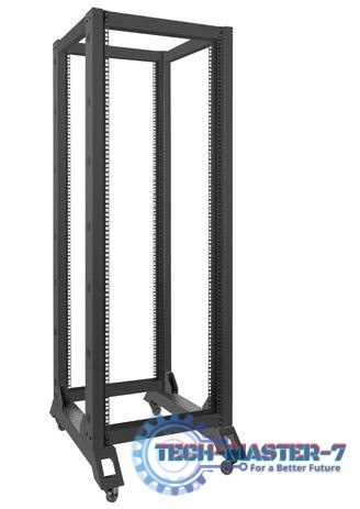 Stojak Open Rack 32U 600x800mm czarny Stojak Open Rack 32U 600x800mm czarny
