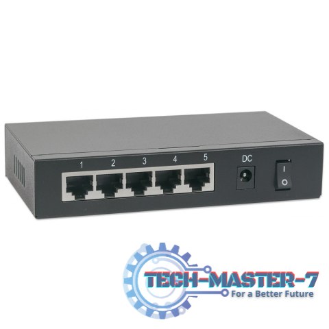 Switch Gigabit 5x10/100/1000 RJ45 PoE+ 1XPD 4xPSE 68W Switch Gigabit 5x10/100/1000 RJ45 PoE+ 1XPD 4xPSE 68W