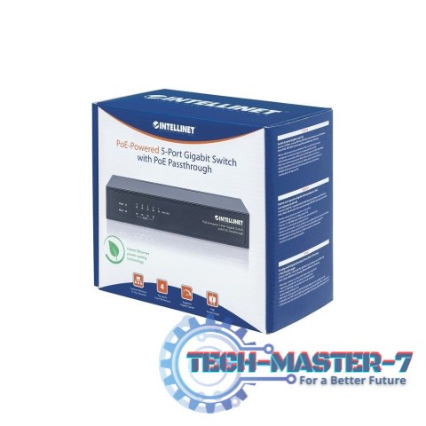 Switch Gigabit 5x10/100/1000 RJ45 PoE+ 1XPD 4xPSE 68W Switch Gigabit 5x10/100/1000 RJ45 PoE+ 1XPD 4xPSE 68W