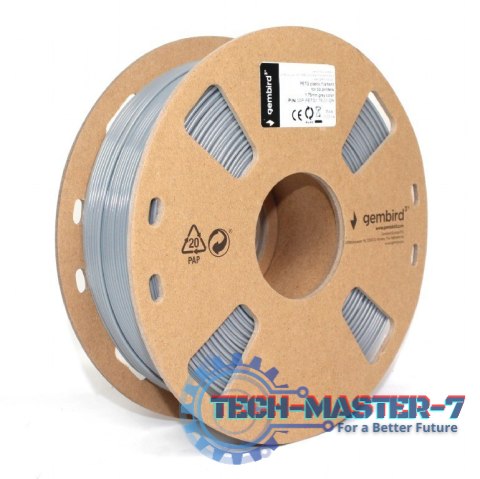 Filament drukarki 3D PETG/1.75mm/1kg/szary Filament drukarki 3D PETG/1.75mm/1kg/szary