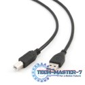 Kabel USB 2.0 AM-BM 1m/czarny