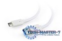 Kabel USB 3.0 C AM/CM 1m/biały