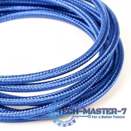Kabel USB-USB C 1.5m niebieski sznurek