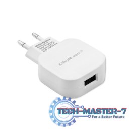Ładowarka sieciowa 12W | 5V | 2.4A | USB | Biała