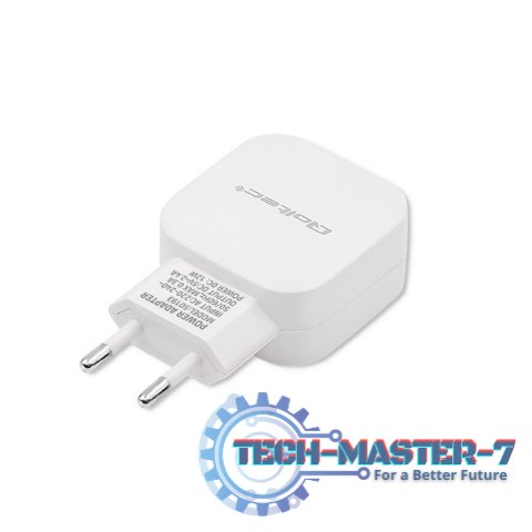 Ładowarka sieciowa 12W | 5V | 2.4A | USB | Biała Ładowarka sieciowa 12W | 5V | 2.4A | USB | Biała