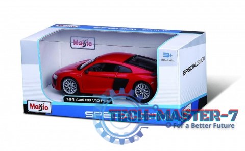 Model metalowy Audi R8 V10 PLUS 1:24 Model metalowy Audi R8 V10 PLUS 1:24