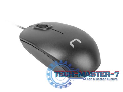 Mysz laserowa Hawk 1000 DPI czarna Mysz laserowa Hawk 1000 DPI czarna