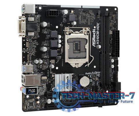 Płyta główna H310CM-DVS s1151 2DDR4 DVI/DSUB/USB3.1 uATX Płyta główna H310CM-DVS s1151 2DDR4 DVI/DSUB/USB3.1 uATX