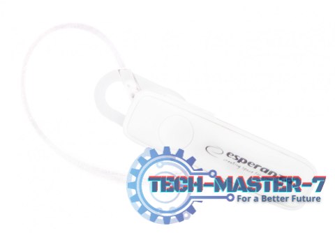 Słuchawka douszna bluetooth Celebes biała Słuchawka douszna bluetooth Celebes biała