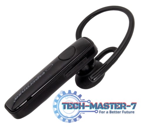 Słuchawka douszna bluetooth Celebes czarna Słuchawka douszna bluetooth Celebes czarna