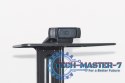 Stojak mobilny pojedynczy z półką, 1xLCD, max. 70", max. 50kg, VESA max. 600x400 pivot