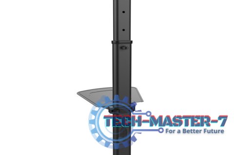 Stojak mobilny pojedynczy z półką, 1xLCD, max. 70", max. 50kg, VESA max. 600x400 pivot Stojak mobilny pojedynczy z półką, 1xLCD, max. 70", max. 50kg, VESA max. 600x400 pivot