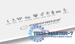 WAGA ŁAZIENKOWA 8W1 Z FUNKCJĄ BLUETOOTH B.FIT BIAŁA