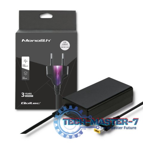 Zasilacz do Lenovo | 65W | 20V | 3.25A | Square tip