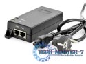 Zasilacz/Adapter PoE+ 802.3at, max. 55V 30W Gigabit 10/100/1000Mbps, aktywny